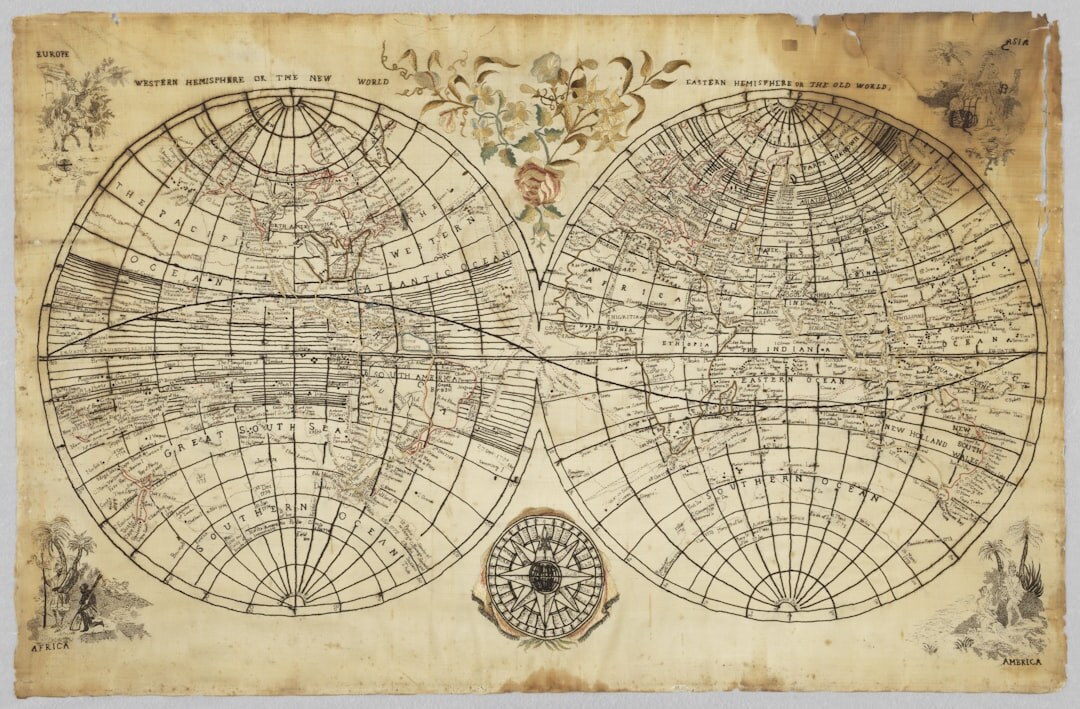 mysterious old map